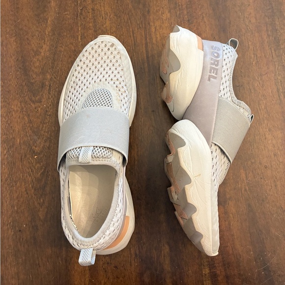 Sorel Women's Kinetic Impact II Strap Sneaker Women’s 8.5 Gray Shoes - Picture 6 of 7